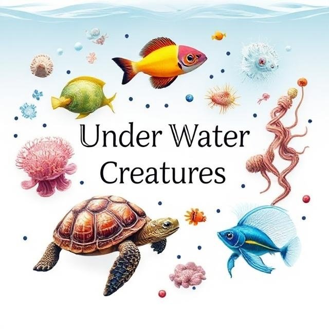 under water animals