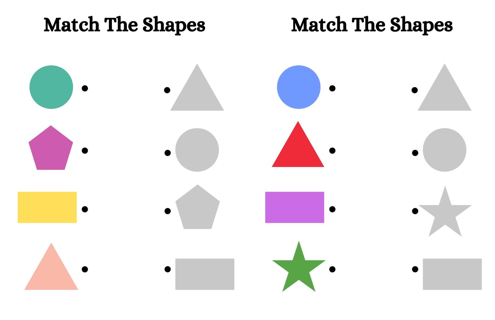 match the shapes vol1