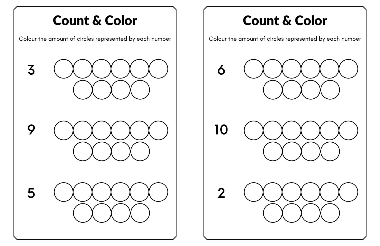 count and color numbers