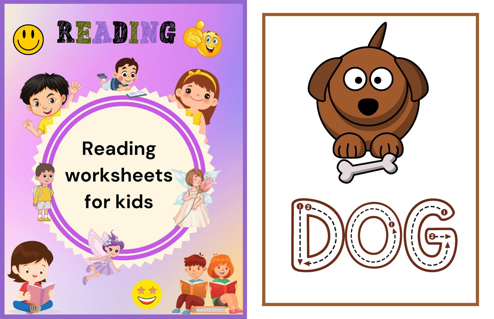 reading worksheets vol6