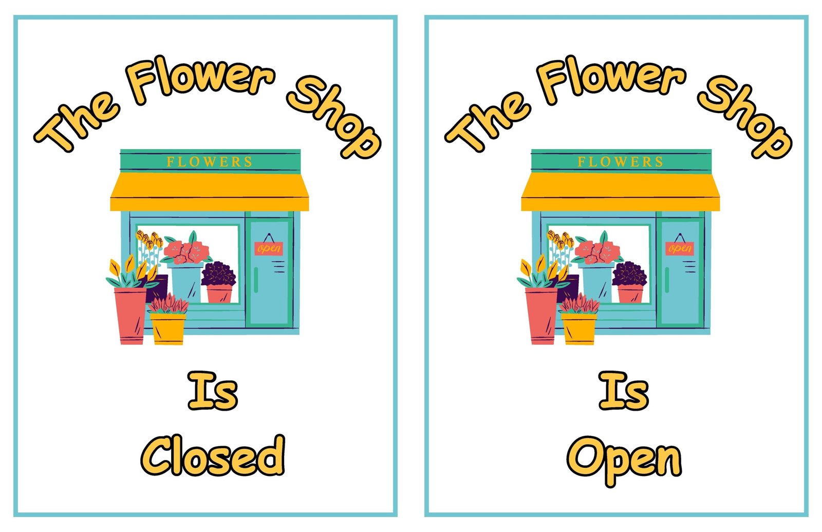the flower shop