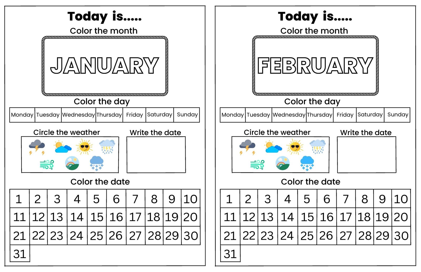 calendar activity