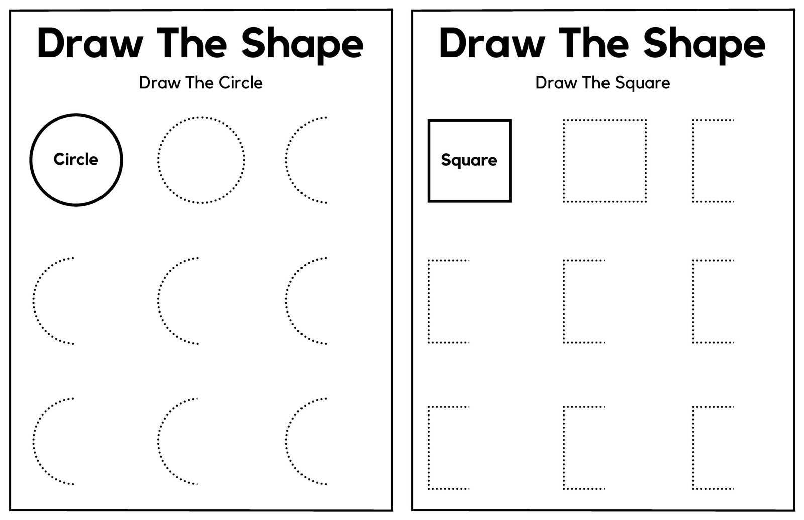 draw the shape