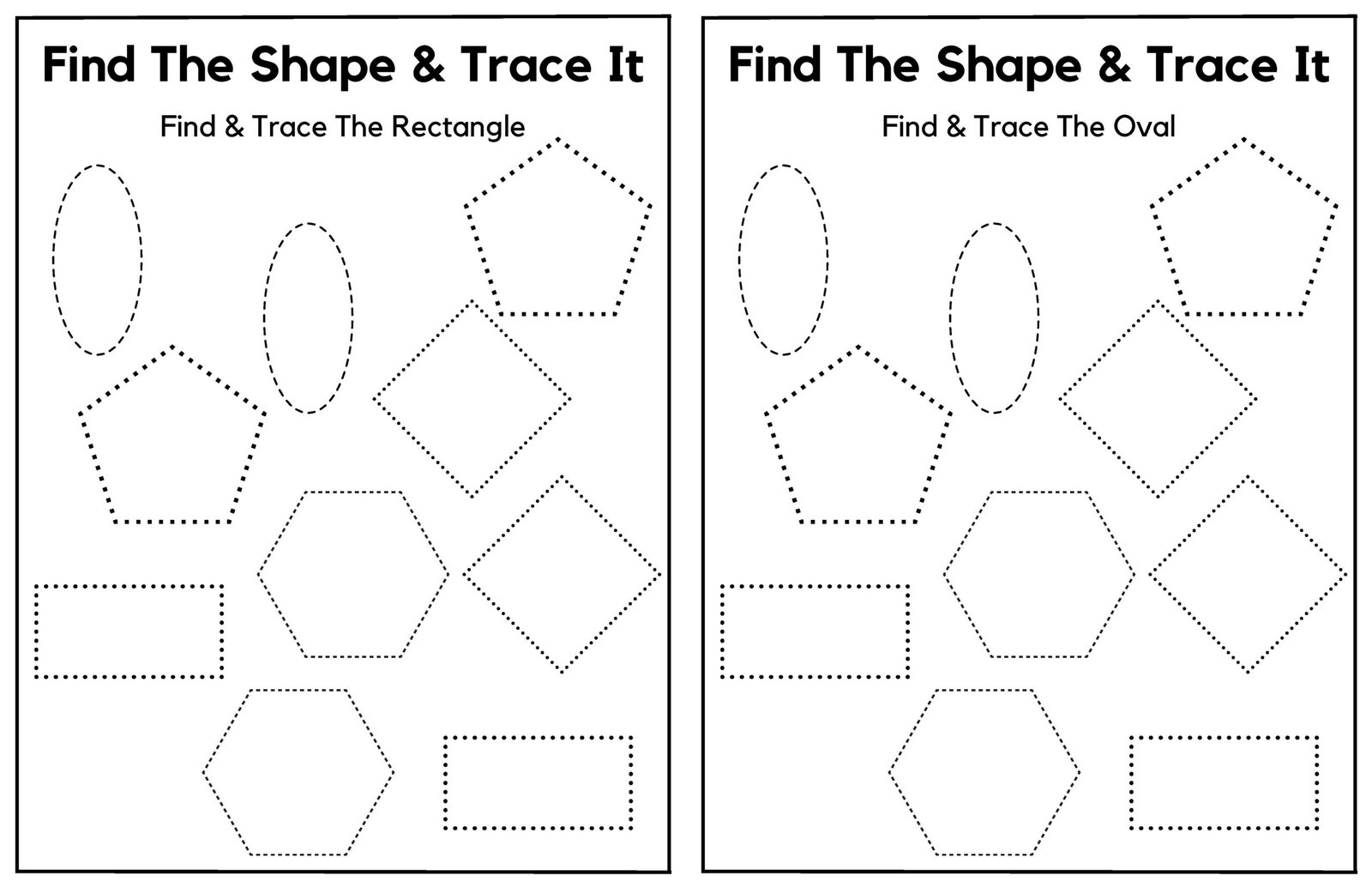 find the shape and tracke it vol2