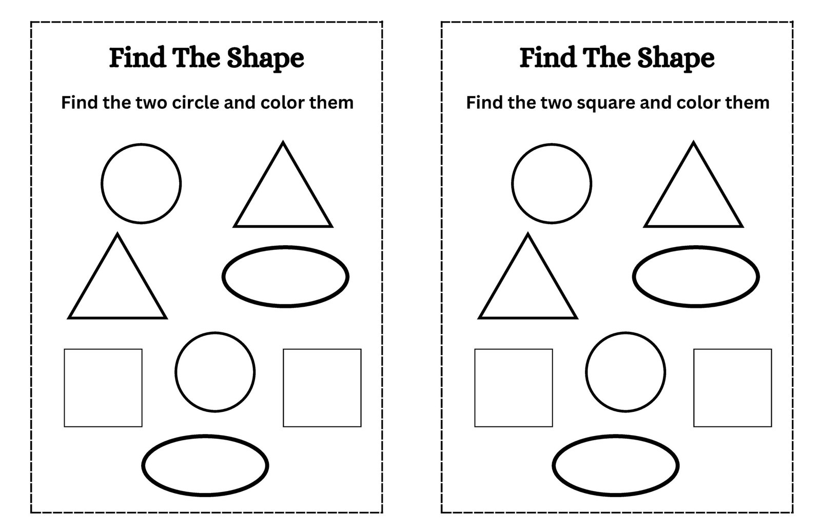 find the shape and tracke it vol3